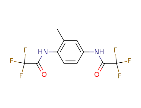 Molecular Structure of 14818-63-4 (Di-trifluoracetyl-diaminotoluol-(2,5))