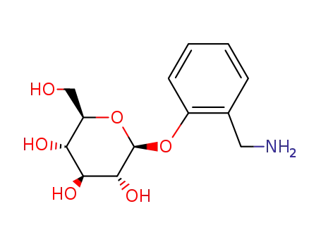 Molecular Structure of 53829-49-5 ((2-aminomethyl-phenyl)-β-D-glucopyranoside)