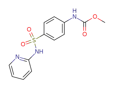 (4-[2]pyridylsulfamoyl-phenyl)-carbamic acid methyl ester