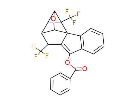 4-benzyloxy-3,8c-bis(trifluoromethyl)-1,1a,2,8c-tetrahydro-3H-1,2,8b-epoxymethenocyclopropa<c>fluorene