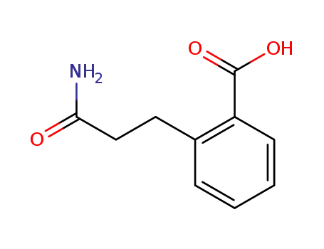 Molecular Structure of 18328-01-3 (2-(2-carbamoyl-ethyl)-benzoic acid)