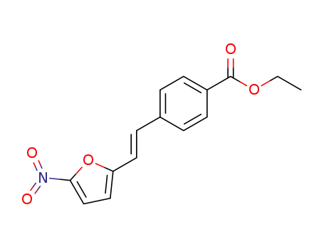 Benzoic acid, 4-[2-(5-nitro-2-furanyl)ethenyl]-, ethyl ester, (E)-