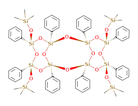 1,3,5,7,9,11,13,17-octaphenyl-5,7,13,15,tetrakis(trimethylsiloxy)tricyclo<9.5.1.1<sup>3,9</sup>>octasiloxane
