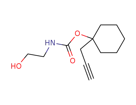 (2-hydroxy-ethyl)-carbamic acid-(1-prop-2-ynyl-cyclohexyl ester)