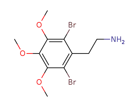 Molecular Structure of 734477-60-2 (2,6-dibromo-3,4,5-trimethoxy-phenethylamine)