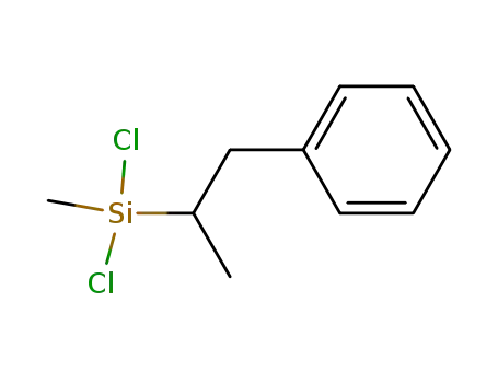 Molecular Structure of 17887-44-4 (dichloro-methyl-(1-methyl-2-phenyl-ethyl)-silane)