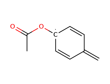 Molecular Structure of 84237-63-8 (Methyl, [4-(acetyloxy)phenyl]-)