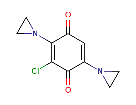 2,5-bis-aziridin-1-yl-3-chloro-[1,4]benzoquinone