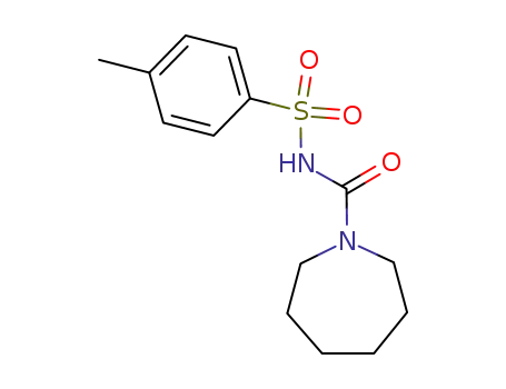 Molecular Structure of 13078-23-4 (1H-Azepine-1-carboxamide, hexahydro-N-[(4-methylphenyl)sulfonyl]-)