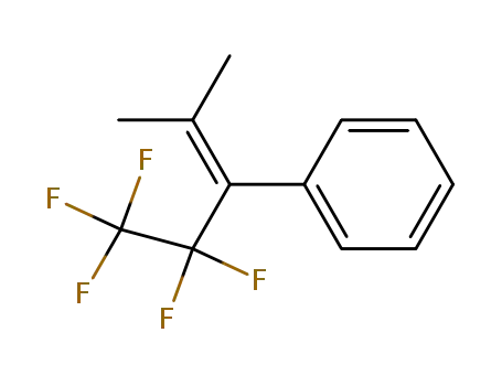 (2-Methyl-1-pentafluoroethyl-propenyl)-benzene