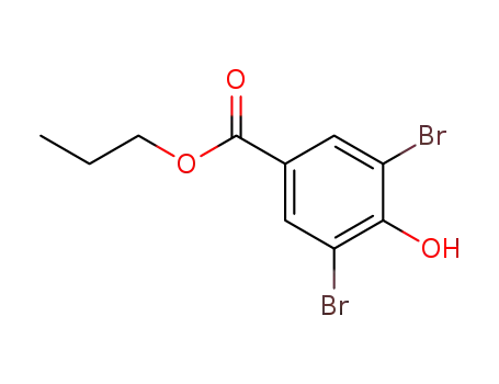 3,5-dibromo-4-hydroxy-benzoic acid propyl ester