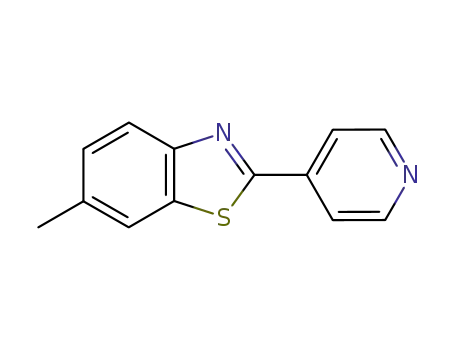 Benzothiazole, 6-methyl-2-(4-pyridinyl)-