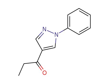 1-(1-phenyl-1<i>H</i>-pyrazol-4-yl)-propan-1-one