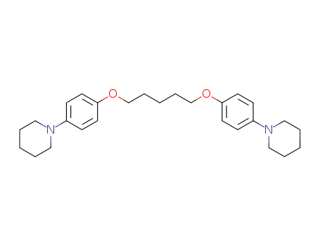 1,5-bis-(4-piperidino-phenoxy)-pentane