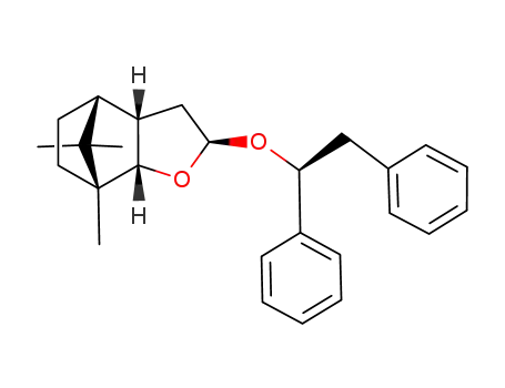 (1R,2S,4S,6S,7R)-4-((S)-1,2-Diphenyl-ethoxy)-1,10,10-trimethyl-3-oxa-tricyclo[5.2.1.0<sup>2,6</sup>]decane