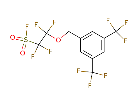 2-(3,5-Bis-trifluoromethyl-benzyloxy)-1,1,2,2-tetrafluoro-ethanesulfonyl fluoride