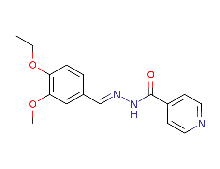isonicotinic acid-(4-ethoxy-3-methoxy-benzylidenehydrazide)