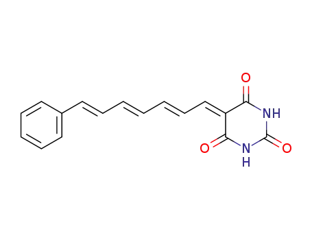5-(7<i>t</i>-phenyl-hepta-2<i>t</i>,4<i>t</i>,6-trienylidene)-barbituric acid