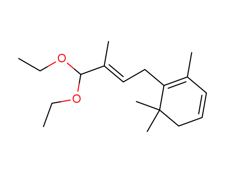 2-methyl-4-(2,6,6-trimethyl-cyclohexa-1,3-dienyl)-crotonaldehyde diethylacetal