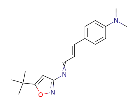 3-Isoxazolamine,
N-[3-[4-(dimethylamino)phenyl]-2-propenylidene]-5-(1,1-dimethylethyl)-