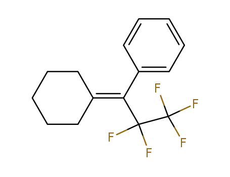 (1-Cyclohexylidene-2,2,3,3,3-pentafluoro-propyl)-benzene