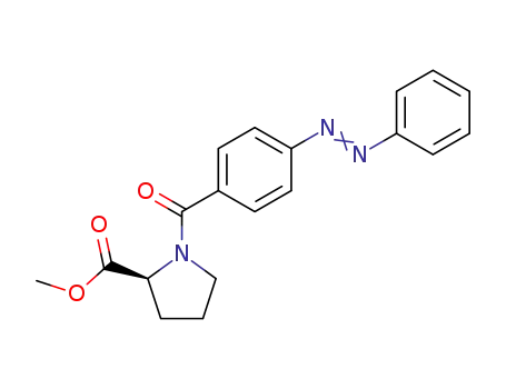 1-(4-phenylazo-benzoyl)-L-proline-methyl ester