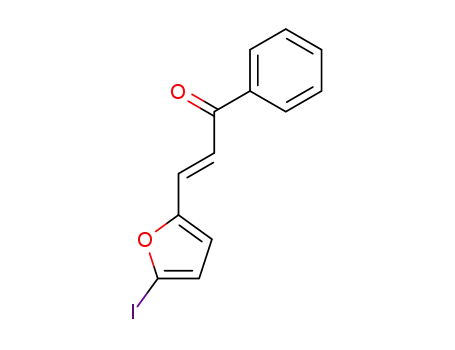 2-Propen-1-one, 3-(5-iodo-2-furanyl)-1-phenyl-