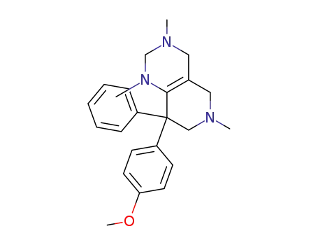 8-(4-methoxy-phenyl)-1,3,6-trimethyl-8-phenyl-1,2,3,4,5,6,7,8-octahydro-pyrido[4,3-<i>d</i>]pyrimidine