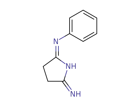Molecular Structure of 859206-85-2 (pyrrolidine-2,5-dione-imine-phenylimine)