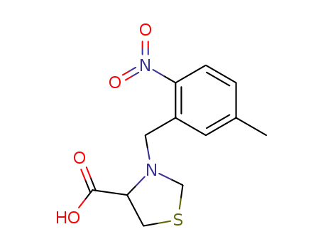 N-(5-methyl-2-nitrobenzyl)thiazolidine-4-carboxylic acid