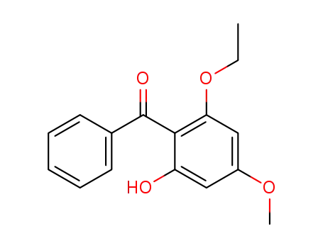 2-ethoxy-6-hydroxy-4-methoxy-benzophenone