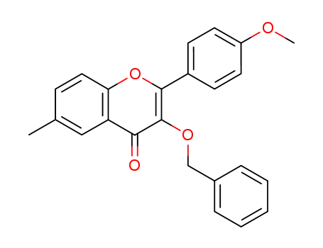 3-Benzyloxy-4'-methoxy-6-methyl-flavon