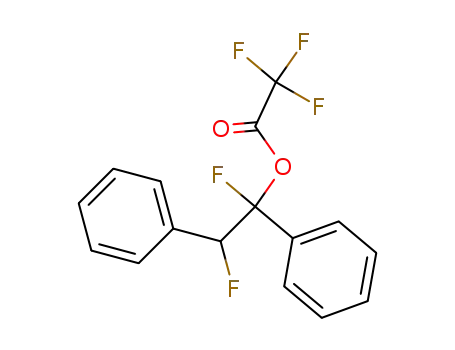 Trifluoro-acetic acid 1,2-difluoro-1,2-diphenyl-ethyl ester