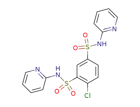 4-chloro-benzene-1,3-disulfonic acid bis-[2]pyridylamide