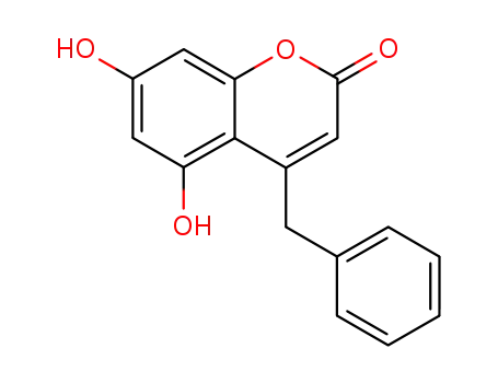 Molecular Structure of 855161-63-6 (4-benzyl-5,7-dihydroxy-coumarin)