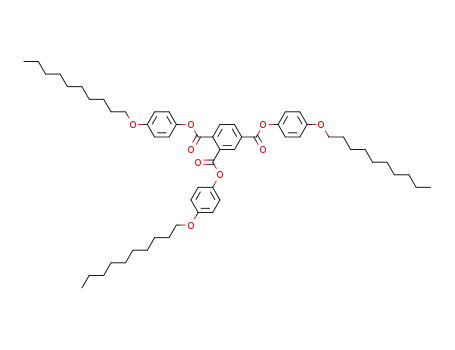 Benzene-1,2,4-tricarboxylic acid tris-(4-decyloxy-phenyl) ester