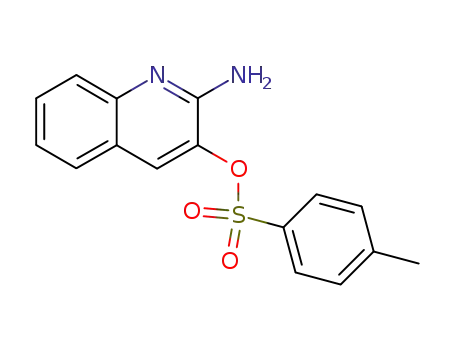 toluene-4-sulfonic acid-(2-amino-[3]quinolyl ester)