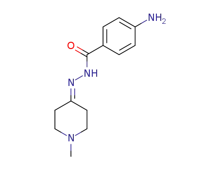 4-amino-benzoic acid-(1-methyl-[4]piperidylidenehydrazide)