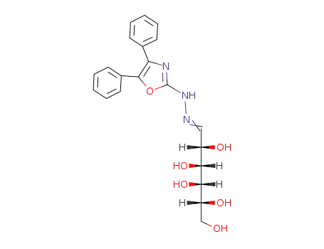 (2R,3S,4R,5S)-6-[(4,5-Diphenyl-oxazol-2-yl)-hydrazono]-hexane-1,2,3,4,5-pentaol