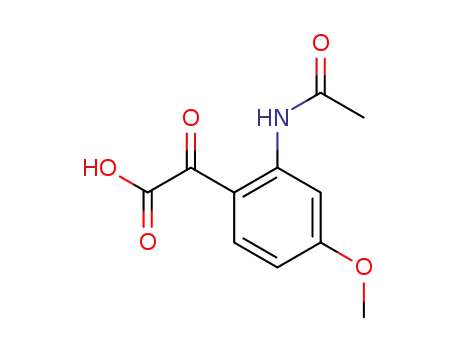 (2-acetylamino-4-methoxy-phenyl)-glyoxylic acid