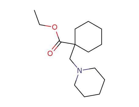 1-piperidin-1-ylmethyl-cyclohexanecarboxylic acid ethyl ester