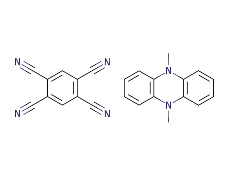 5,10-Dimethyl-5,10-dihydro-phenazine; compound with benzene-1,2,4,5-tetracarbonitrile