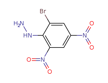 Molecular Structure of 57072-72-7 ((2-bromo-4,6-dinitro-phenyl)-hydrazine)
