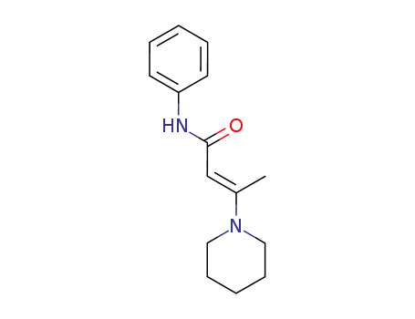 3-piperidino-crotonic acid anilide