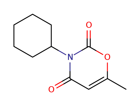 2H-1,3-Oxazine-2,4(3H)-dione, 3-cyclohexyl-6-methyl-