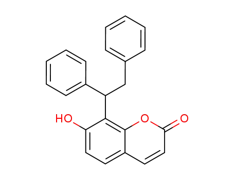 8-(1,2-diphenyl-ethyl)-7-hydroxy-chromen-2-one