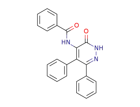 Benzamide, N-(2,3-dihydro-3-oxo-5,6-diphenyl-4-pyridazinyl)-