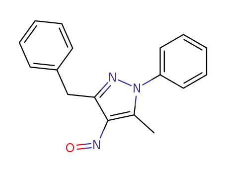 3-benzyl-5-methyl-4-nitroso-1-phenyl-1<i>H</i>-pyrazole