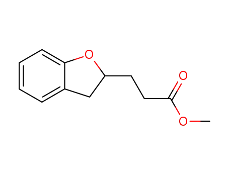 3-(2,3-dihydro-benzofuran-2-yl)-propionic acid methyl ester
