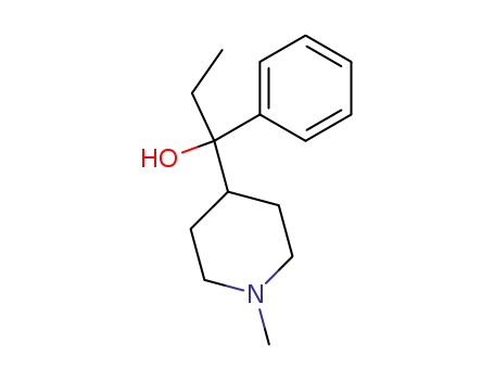 1-(1-methyl-[4]piperidyl)-1-phenyl-propan-1-ol
